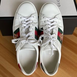 Gucci Men’s Ace Embroidered Sneakers